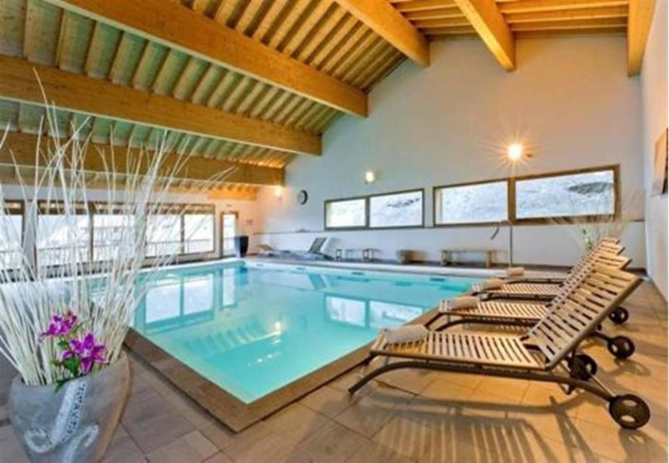 Appartements en résidence sport d'hiver, piscine, jacuzzi et sauna Orelle Exterior foto